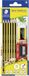 STAEDTLER Noris Potlood 6 stuks met gum