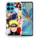 Cokitec Motorola G75 5G Manga Naruto Team Versterkte hoes
