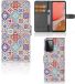 Samsung Galaxy A72 Bookcase Tuiles Couleur