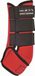 HKM Softopreen beenbeschermers -Colour- rood/zwart XL