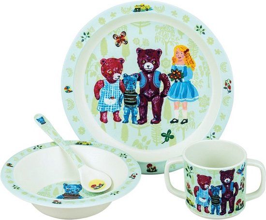 Kinder Dinner Set Beer - 5-delig - Melamine - Vaatwasserbestendig
