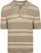 Levi's Polo Knit Stripe Beige - Maat XL - Heren