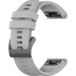 Techsuit Bracelet W060 pour Garmin Watch Fenix / Forerunner Series, 22mm, Gris