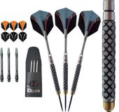 ABC Darts Professionele Dartpijlen Gamechangers Black Cross 24 Gram Zwart Metaal