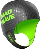 Mad Wave - Casque de natation Open Water Neo Glideskin - Noir/Vert