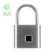 Cadenas intelligent avec verrouillage par empreinte digitale - Argent