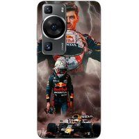 Huawei P60 Verstappen Éclair Formule 1 Casque F1 Maniacase