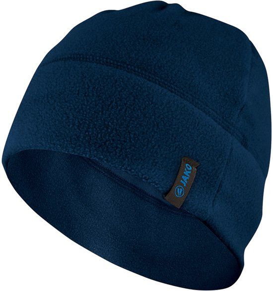 JAKO Fleece Beanie Muts Sport - Unisex - blauw