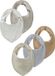 NAME IT - TBNROX 5P BIBS NOOS - Baby - Sjaals - Katoen - Unisex - Tannin