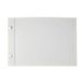 Album wit geschroefd, dwars DIN A5, 25 vellen, 190 g