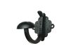 Amig - Decoratieve wandhanger model 103-70 x 70 x 85 mm - Perfect voor het ophangen van jassen, kleding en accessoires - Haakmodel - Smeedijzeren stijl - Gemaakt van staal met een zwarte afwerking