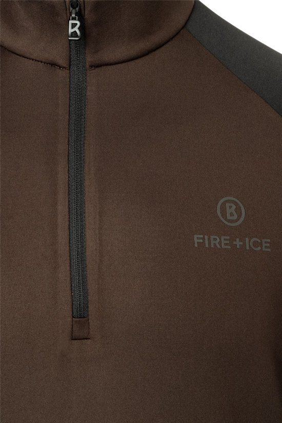 Bogner Fire+ice BOGNER - Berkan Skipully met rits heren - Bruin