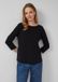 s.Oliver T-shirt Zwart Katoen Ronde Hals Korte Mouw Maat 40