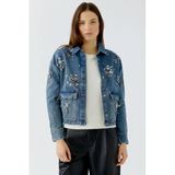 OUI Medium Blue Denim Jacket