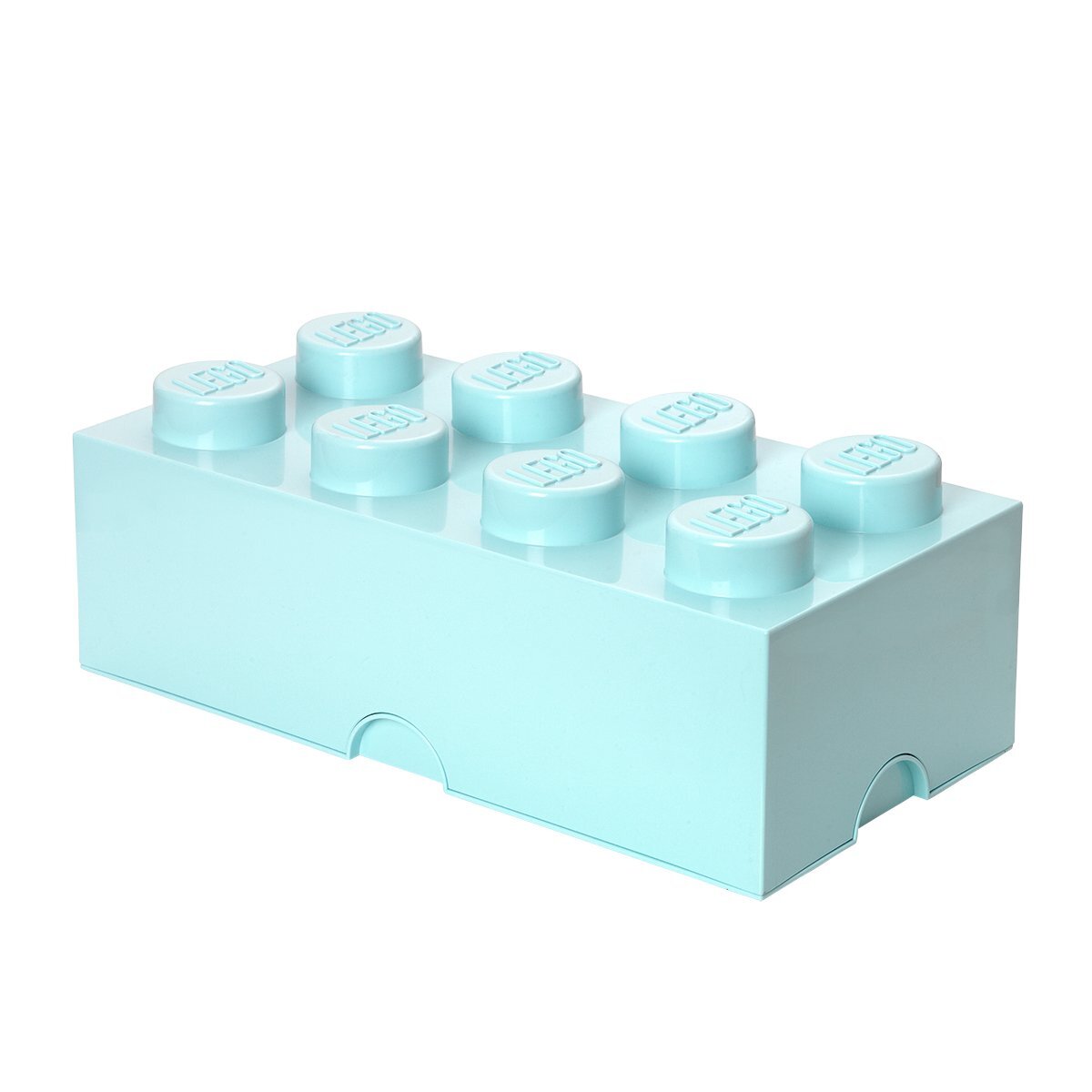 lego Design Collection Brick opbergbox 8 - lichtblauw