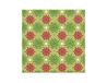 SERV.LUNCH MAGIC SNOWFLAKES GREEN 33x33cm -20u.-