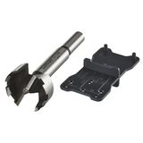 wolfcraft Houtcilinderboorset, tweedelig I 8728000 I Voor het markeren en boren van scharniergaten