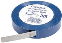 Dasqua 1803-4112 Voelermaatring van gelegeerd staal Afmeting, lengte: 5 m Dikte: 0,03 mm