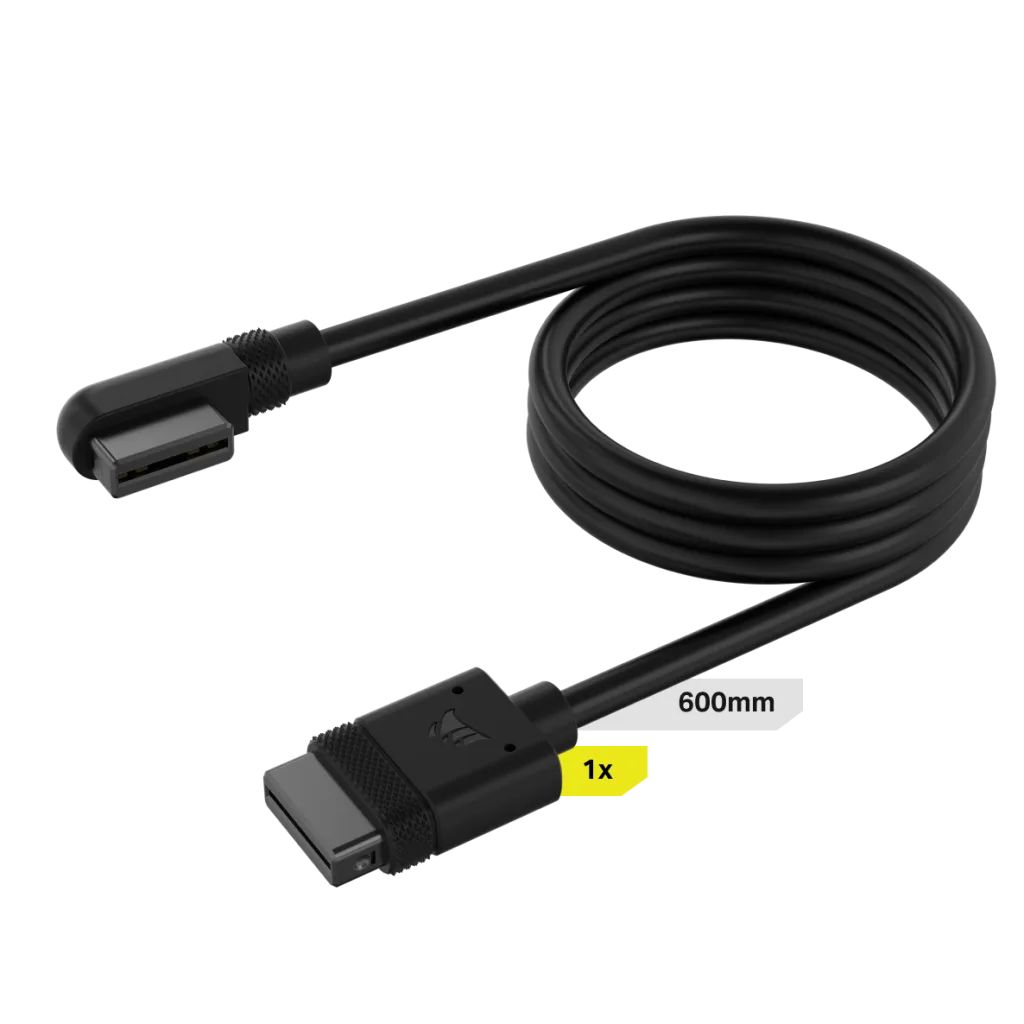 Corsair iCUE LINK Slim Cable - Black - 60cm