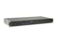 LevelOne FGP-2602W380 26-Port Fast Ethernet PoE Switch, 24 PoE Outputs, 2 x Gigabit SFP, 380W, Zwart