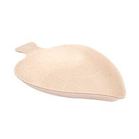 50 Bionic 50 stuks - container voor bladeren 'Bionic' 9 x 6 x 1,2 cm natuur