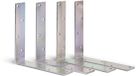 GAH-Alberts Alberts 329990 balkhoek | gelijkbenig | galvanisch verzinkt, gechromateerd | 200 x 200 x 40 mm | set van 4