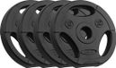 Rebel Active Serie - Set de poids en bitume - Trou de 31 mm - Poignées ergonomiques
