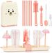 Vicloon set de brosses pour biberons 6-en-1