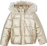 Vertbaudet Donsjack met capuchon voor meisjes met fleece voering