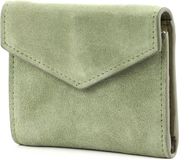 FREDsBRUDER Leren Portemonnee Lucin Wallet Dark Mint Kaki