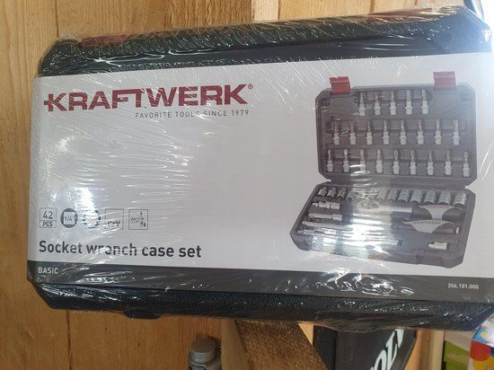 Kraftwerk Bit Set 42-delig 1/4" - Schroevendraaierset, Torx, Inbus, Ratel 1/4" - 204.101.000