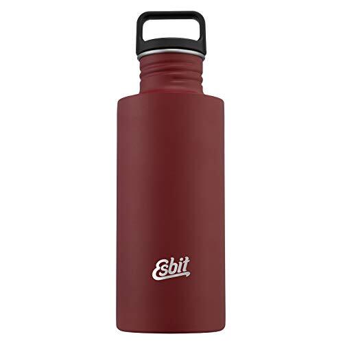 Esbit Sculptor Drinking Bottle 750ml, rood 2021 Roestvrijstalen Bidons