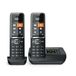 Gigaset COMFORT 550A Analoge-/DECT-telefoon Nummerherkenning Zwart