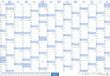 Mega-Posterplaner, Heye Mega-Posterplaner, blau 2027