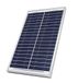 TEMPO DI SALDI Monokristallijn zonnepaneel, fotovoltaïsche kleur, 20 W, 21 V, met klemtang