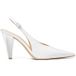 Michael Kors Electra Sling Pump Blanc Optique