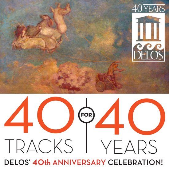 Outhere Various Artists - 40 Tracks For 40 Years: Delos' 40th Anniversary Celebration! (3 CD)