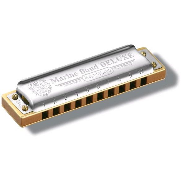 Hohner Marine Band Deluxe D Harmonica