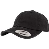 Flexfit Low Profile Destroyed Uniseks Caps (1 stuk), Wit