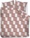 Vtwonen Check Mate dekbedovertrek - Lits-Jumeaux - 240x200/220 - Steenrood