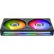 Thermaltake SWAFAN UNIFY240 ARGB Sync Fan PC-Gehäuse-Lüfter Schwarz