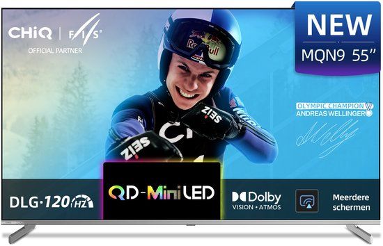 CHiQ M55QN9G / QLED screen / 55 inch / 2025