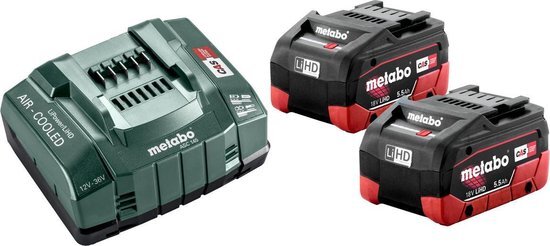 Metabo Basis-set 2 x LiHD 5.5 Ah (685122000