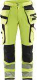 Blåkläder High Vis werkbroek met 4-weg stretch 1997-1642 - High Vis Geel/Zwart - D92