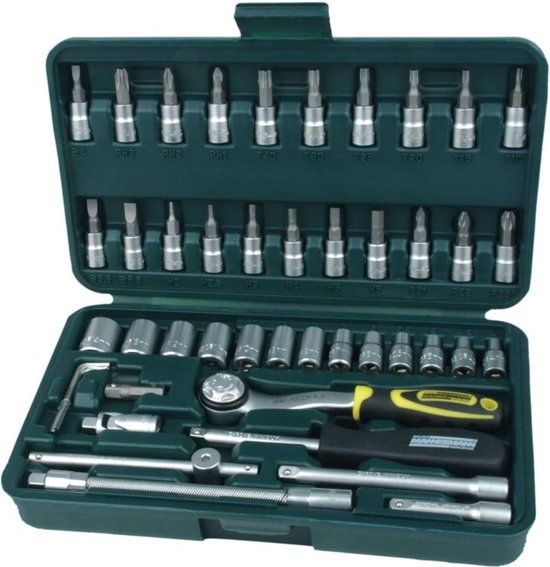 Mannesmann Doppendoos 1/4 inch 46-delig 2040
