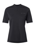 Qimsa VAUDE Qimsa Pro HZ Shirt Dames Zwart Korte Mouw Polyester Maat 38