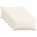 vidaXL - Kussensloop - 6 stuks - ALMELO - Crèmekleurig - 40 x 70 cm - corduroy