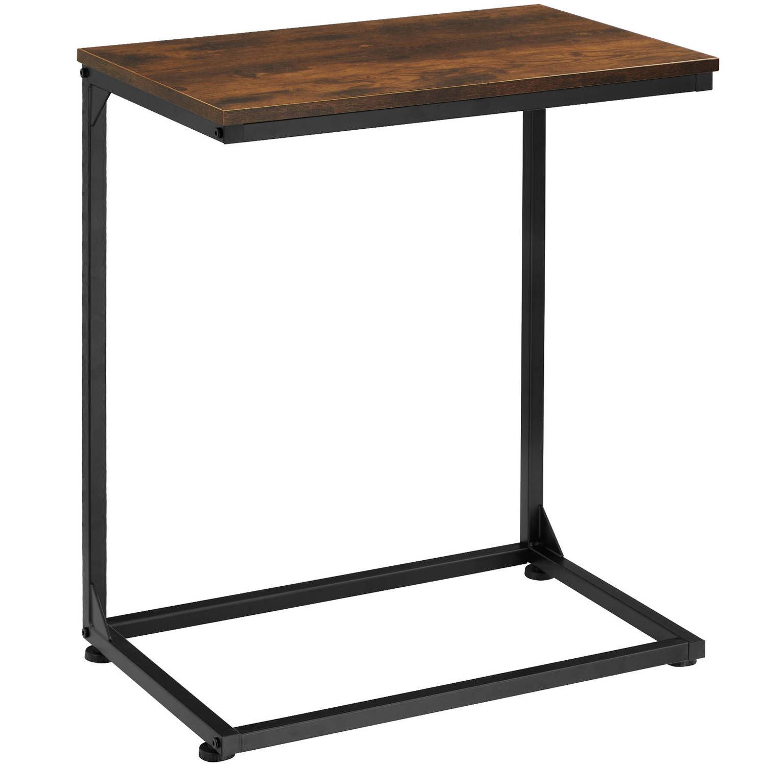 Tectake Cardiff Industrial Dark Bijzettafel - Sidetable - 4061173205681