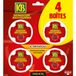 KB HOME DEFENSE Spinostop Anti-Fourmis Boîtes Appâts Pack de 4 x 10g