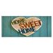 Homemania Deurbord voor woonkamer, slaapkamer, meerkleurig, 70 x 3 x 100 cm, HM20KNV70 x 100-66, polyester, hout